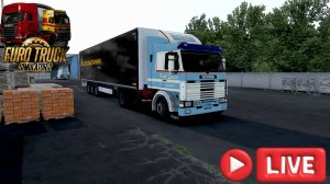🔴 ETS2 КАТАЕМ ПО РОССИИ МЕГА СБОРКА НА ГРУЗОВИКЕ Scania 3 Series !!!