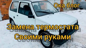 Замена термостата ока, своими руками без автосервиса