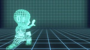 Asset Unity - Wire Frame Training Character