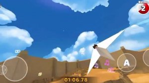 заяц у самолёта с супер медведе