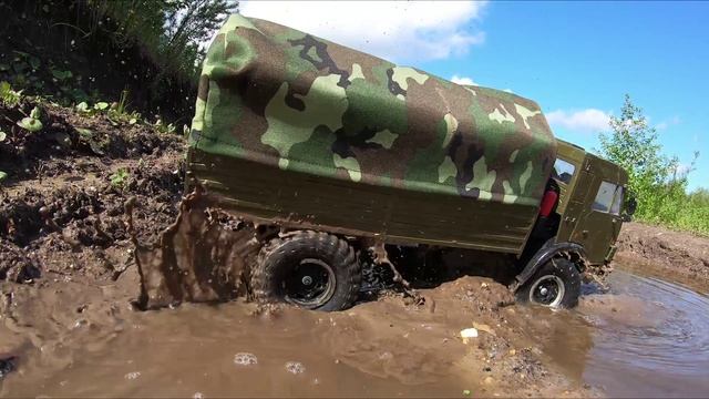 Кировец против Камаза на бездорожье