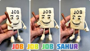JOB JOB JOB SAHUR из пластилина