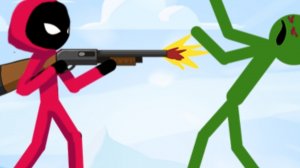 stickman против зомби часть 1