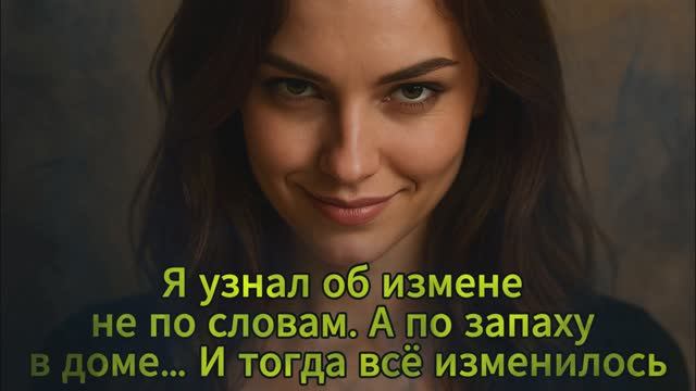 Я узнал об измене не по словам. А по запаху в доме… И тогда всё изменилось смотреть онлайн