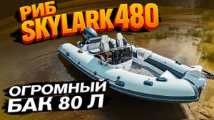 SKYLARK 480. Что за зверь? Детальный обзор в салоне. Лодка для рыбалки, скорости и отдыха. Скайларк