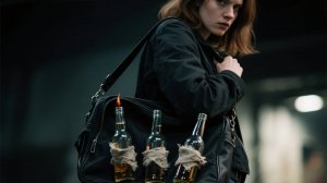 Девушка в Петербурге задержана за попытку поджога полицейских коктейлями Молотова