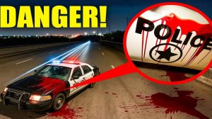 СРОЧНО! МЫ НАШЛИ ПОЛИЦЕЙСКУЮ МАШИНУ В КРОВИ — МЫ НЕ ДОЛЖНЫ БЫЛИ ПОДХОДИТЬ!