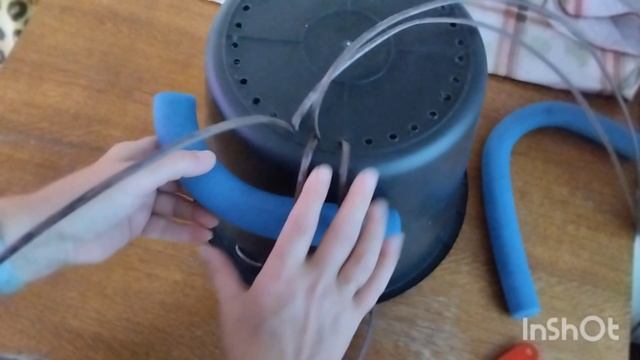 Кашпо из ротанга для начинающих,как начать плетение ротангом,методом осминожка.Мой опыт.Часть 3. смотреть онлайн