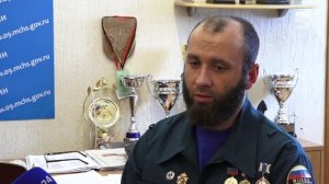 Бекир Узденов — Заслуженный спасатель КЧР