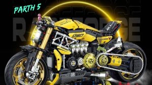 Финальная часть сборки HARLEY GRAND WARCRAFT в стиле Киберпанк! Урезанная версия.