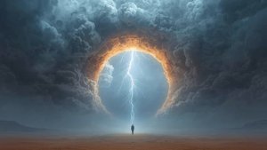 Arch of Cloud Runes ⚡2 Hour Meditative Ambience  Lightning Veins & Desert Silence  Sacred Atmospherе