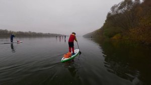 В тумане по река Ока на SUP от Озер до Белых Колодезей 19102025