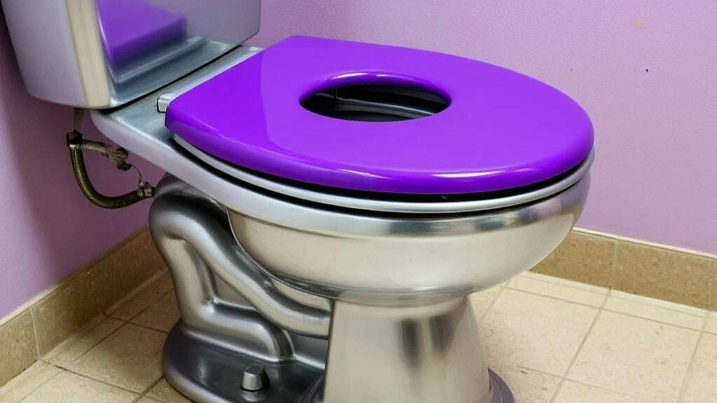 Сборка сиденья с крышкой для унитаза.