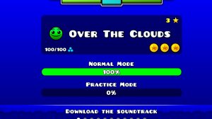 Geometry dash Breeze over the cloud