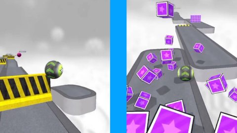 Going Balls Super Speed run Gameplay New Update Level 1525 Race 1