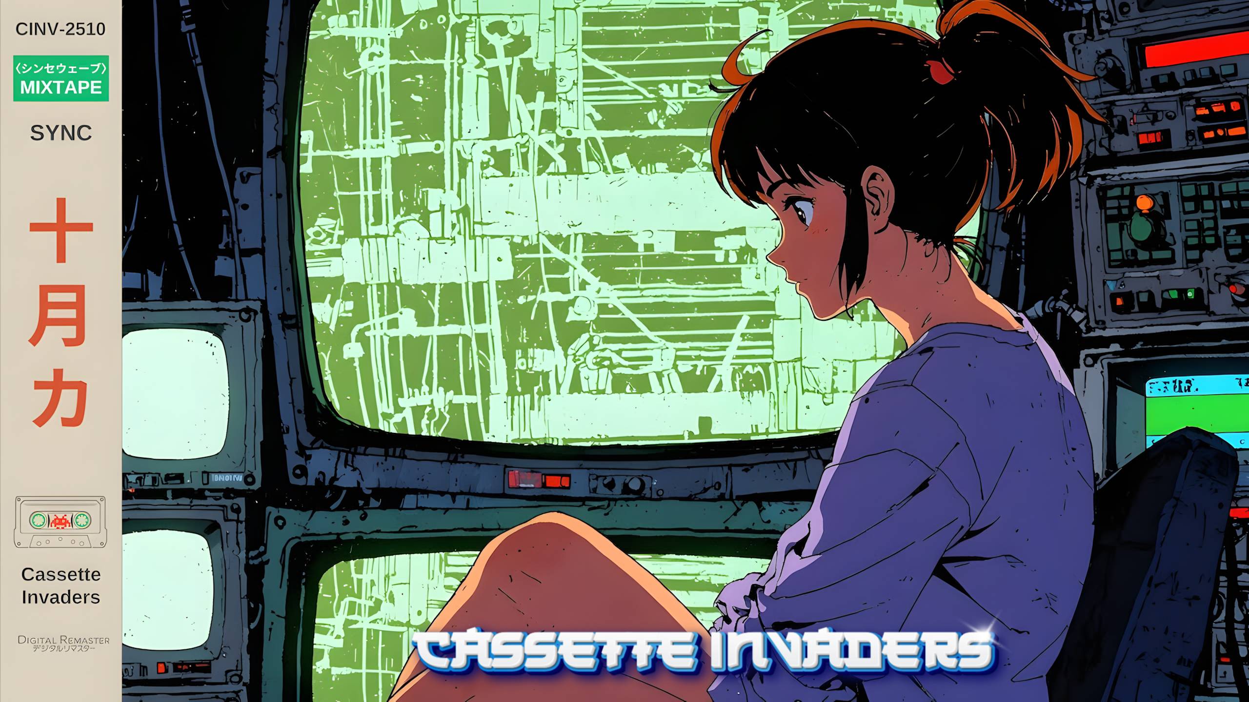 📡STAY PRESENT // Synthwave, Chillsynth_CASSETTE INVADERS_22-10-2025