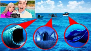 мой дрон СНЯЛ ПОЖИРАТЕЛЯ МОРЕЙ, ЭЛЬ ГРАН МАЙЮ И БЛУПА ВМЕСТЕ В ОКЕАНЕ !! **в Реальной Жизни**