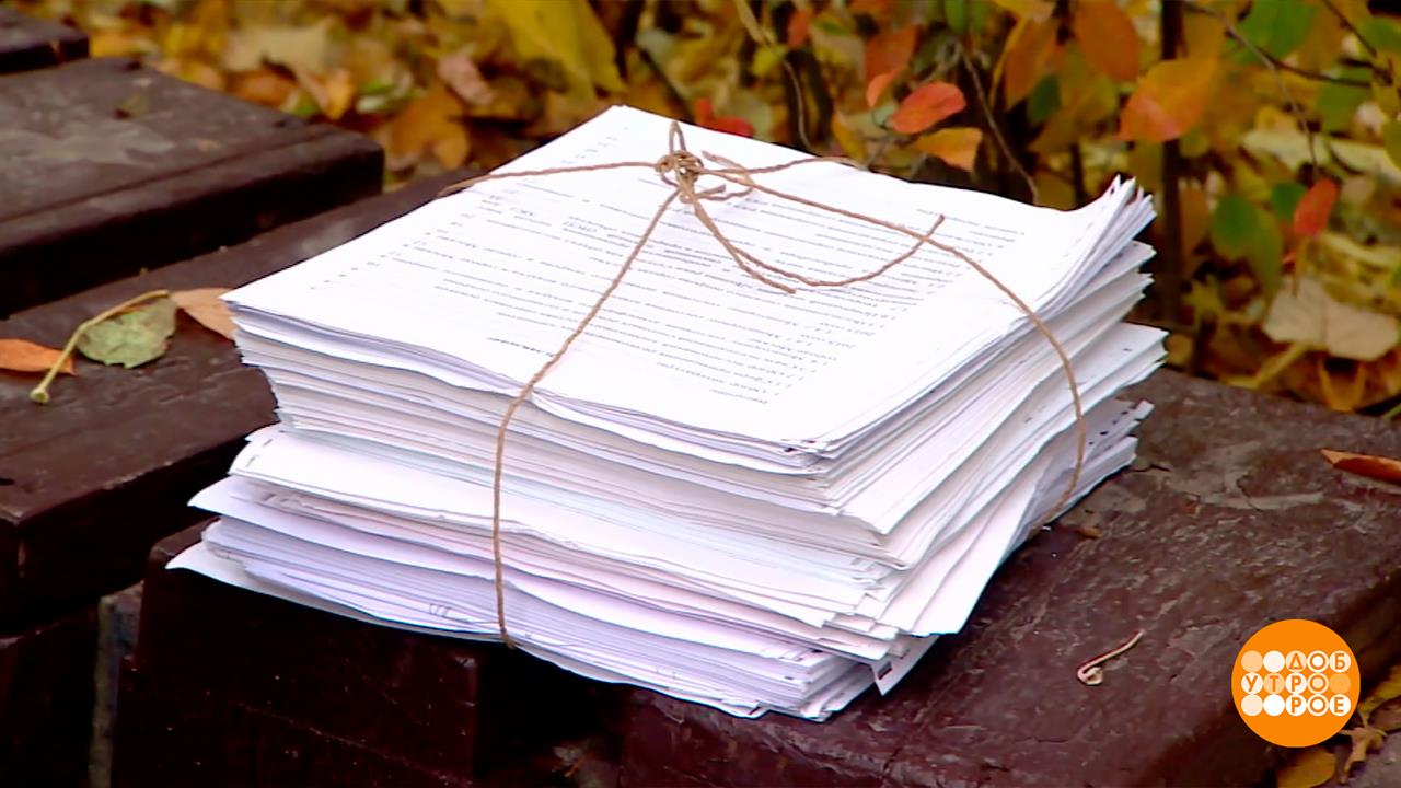 Давайте экономить бумагу! Доброе утро. Фрагмент выпуска от 23.10.2025