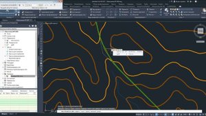 7.3_Объемы_Civil 3D_ Создание осей сечений