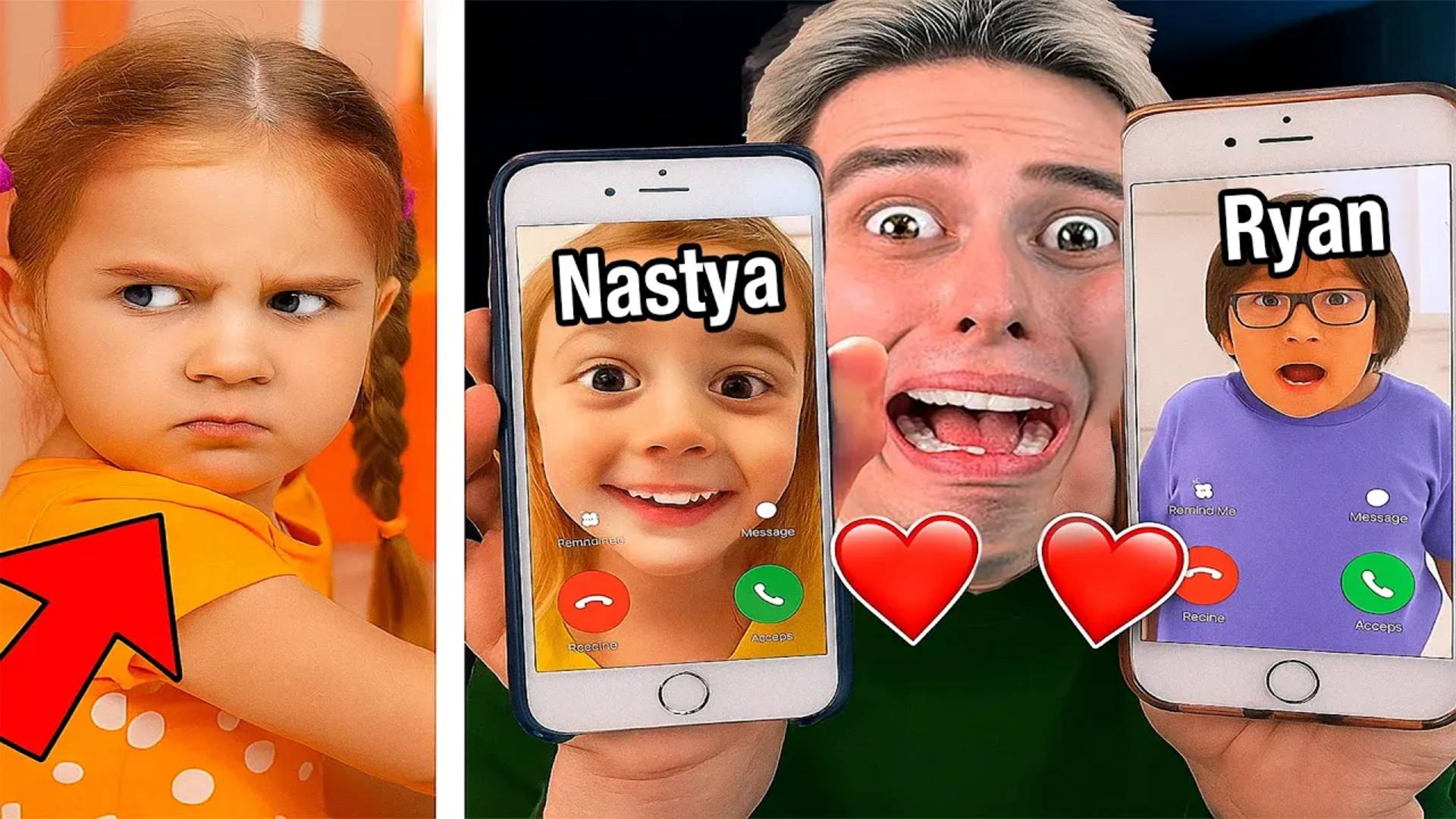 НИКОГДА не звони Like Nastya и Ryan в ТРИ ЧАСА НОЧИ !!! (3:00) смотреть онлайн