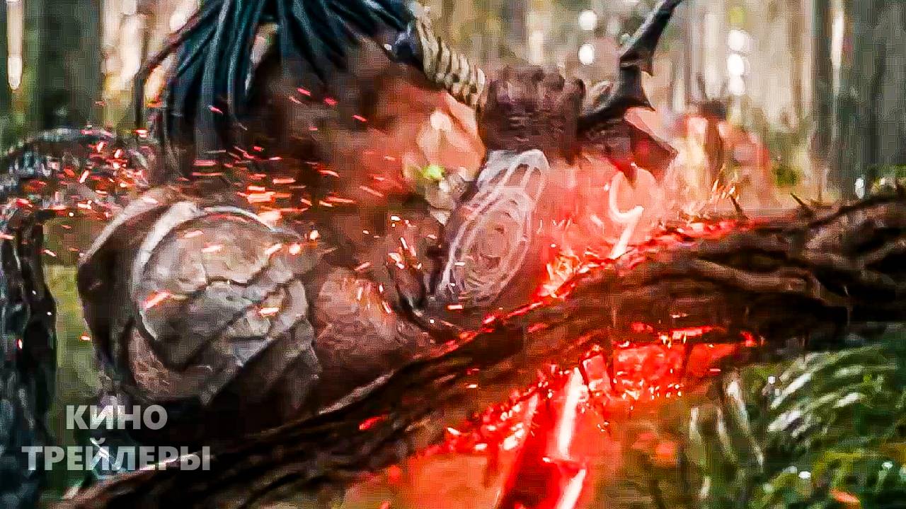 Хищник: Планета смерти 💥🔥Фрагмент фильма "Атака деревьев" (2025) Боевик, фантастика, ужасы