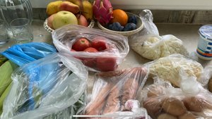 Покупки продуктов на рынке🛒🛍️