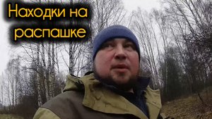 Находки на распашке с металлоискателем