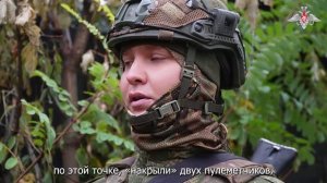 Командир минометного расчета Александр Чупров