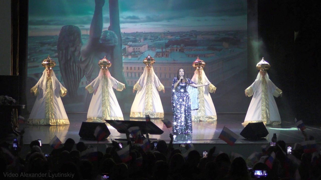 АФИНА - Великая Россия (слова и музыка Ирина Крецу) Юбилейный концерт 2025