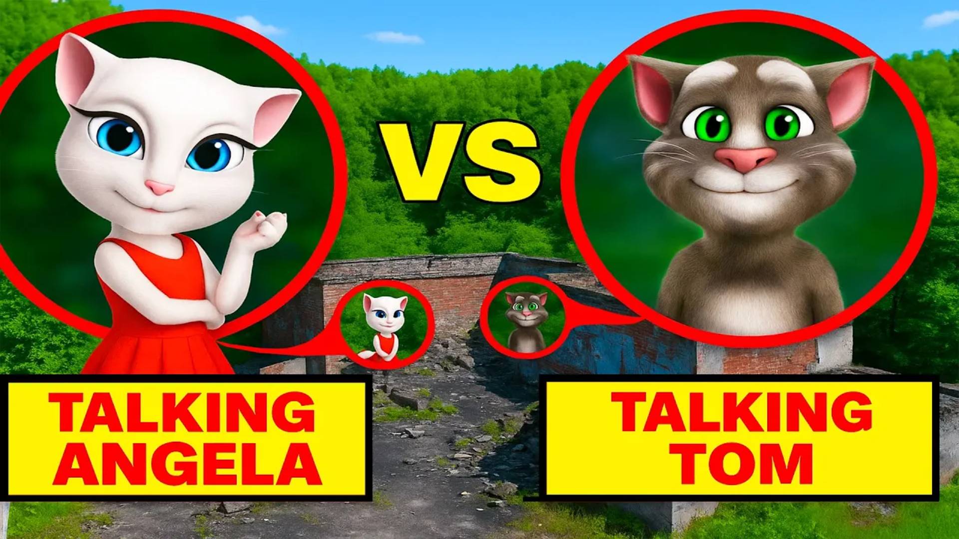 МОЙ ДРОН СНЯЛ ГОВОРЯЩЕГО ТОМА против АНДЖЕЛЫ в ЗАБРОШЕННОМ ПЕРЕУЛКЕ — ЭТО БЫЛО СТРАННО! смотреть онлайн