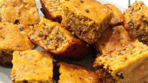 НЕЖНЫЕ и ПИКАНТНЫЕ пирожные из тыквы с орехами и шоколадом