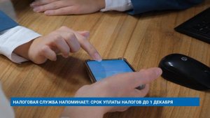 НАЛОГОВАЯ СЛУЖБА НАПОМИНАЕТ: СРОК УПЛАТЫ НАЛОГОВ ДО 1 ДЕКАБРЯ