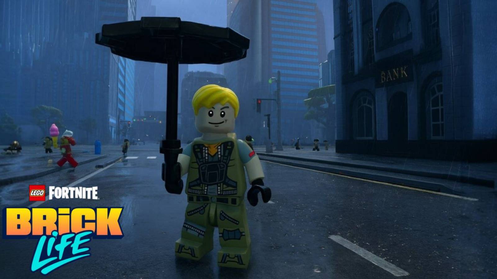 Новая работа делаем Бабл Чай в LEGO Fortnite Brick Life