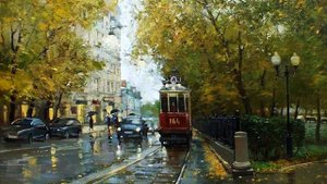 Осенний романс художника Екатерины Штуц
