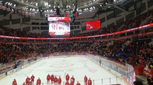 За красно-белых! Забивайте! Побеждайте! ХК Спартак Москва - ХК Шанхай Дрэгонс Шанхай 21.10.2025