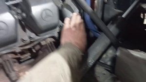 Мерседес Актрос 4144. Сороконожка. Часть 213. Промывка системы охлаждения.