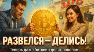 НЕ РАЗВОДИСЬ, ЕСЛИ ЕСТЬ КРИПТА! НОВЫЙ ЗАКОН | МАСК ПЕРЕВОДИТ БИТКОИНЫ | КРИПТА НЕ СПИТ 22.10.2025