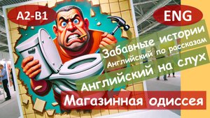 Магазинная одиссея. Смешной рассказ на английском для начинающих (А2-B1) | Английский на слух