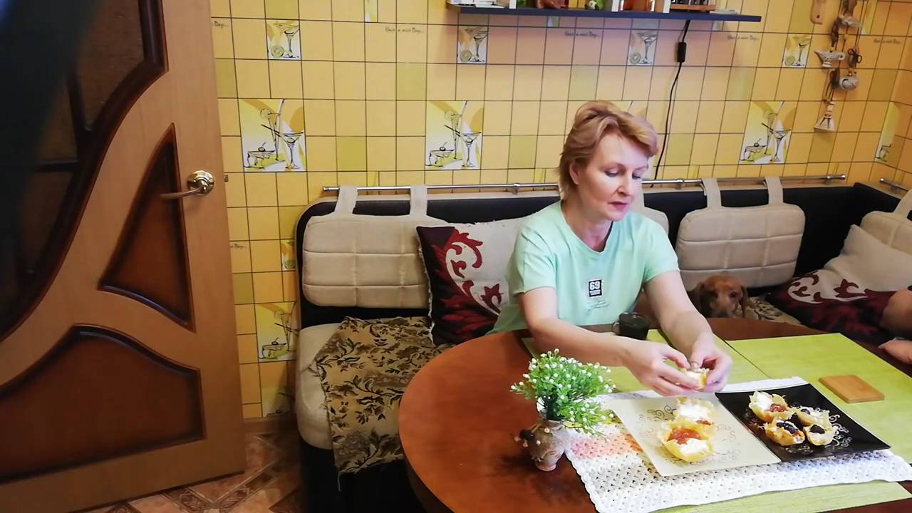 Готовим тарталетки, даже если у вас нет для них формочек. смотреть онлайн