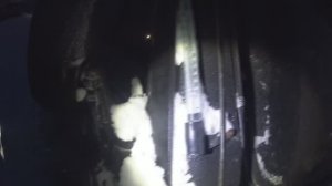 Утро -34 завожу буханку. и на рыбалку. Первый выезд на буханке.