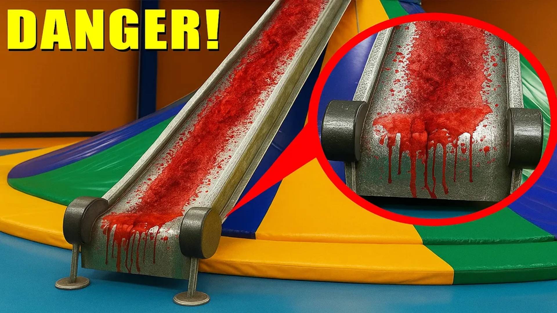 ЕСЛИ ВЫ НАЙДЁТЕ КРОВАВЫЙ БАТУТНЫЙ ЦЕНТР — СРОЧНО УХОДИТЕ! (ЭТО ЛОВУШКА) смотреть онлайн