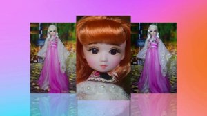 2 игровые шарнирные куклы 1 к 4