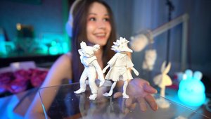 ЛЕПКА из полимерной глины | #ламповыйстрим #девушкастримит #полимернаяглина #лепка #polymerclay