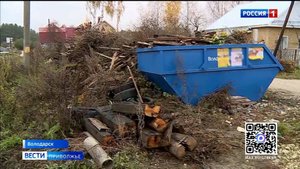 Свалка под окнами: жители Володарска ждут уборку с весны