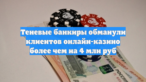 Теневые банкиры обманули клиентов онлайн-казино более чем на 4 млн руб