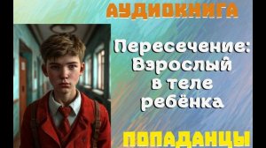 АУДИОКНИГА: ПОПАДАНЦЫ- ПЕРЕСЕЧЕНИЕ: ВЗРОСЛЫЙ В ТЕЛЕ РЕБЁНКА (Книга 1)