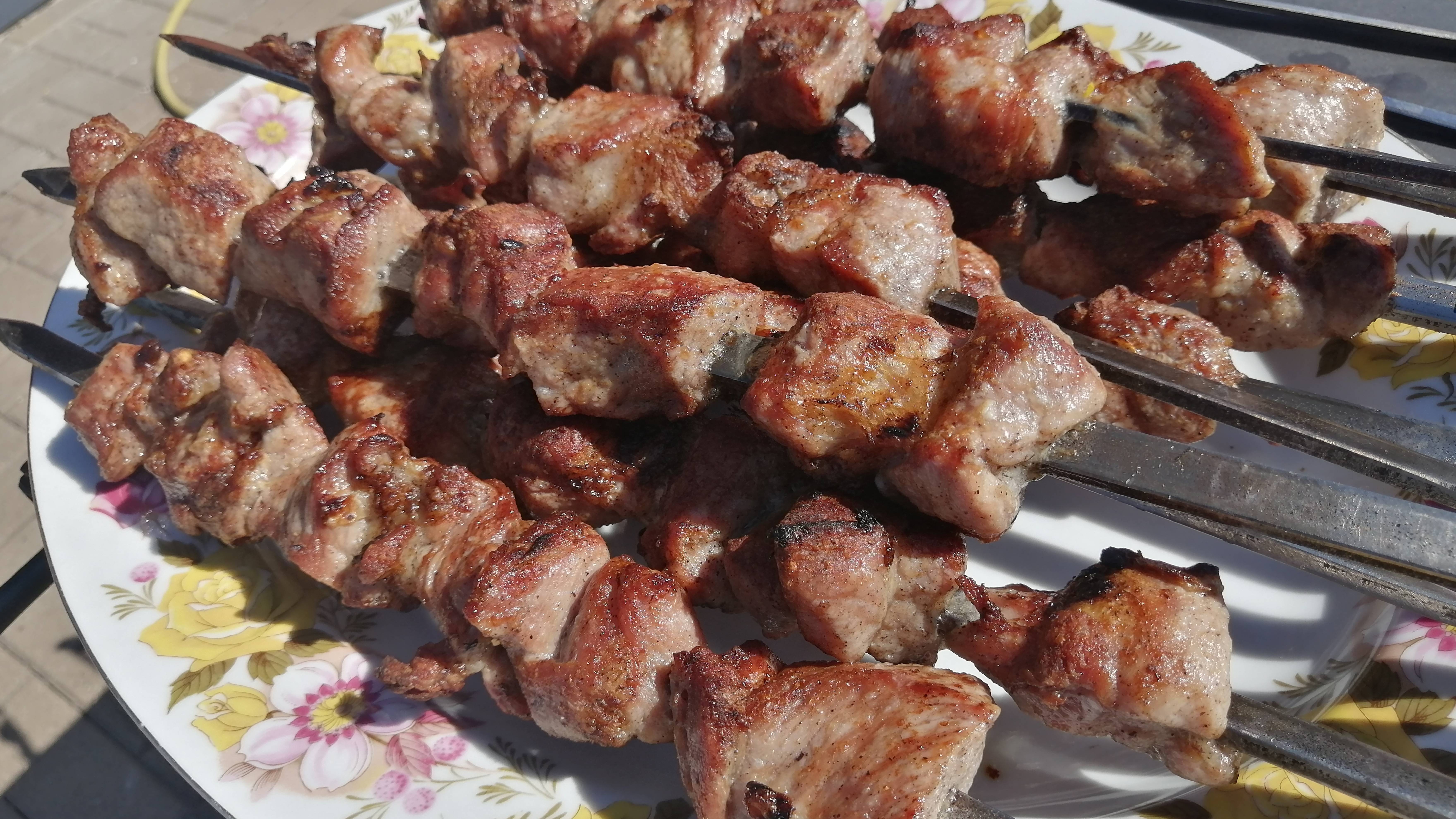 Весенний шашлык