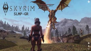 Прохождение TES Skyrim SLMP-GR #173 Пещера Кронвангр