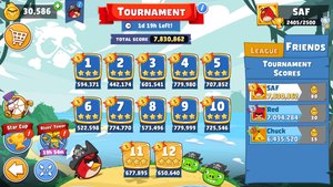 Angry Birds Friends. Турнир (23.10.2025). Все уровни 3 звезды. Прохождение от SAFa.
