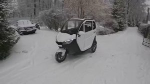 TRISCOOTER REDANT электрический трицикл с кабиной